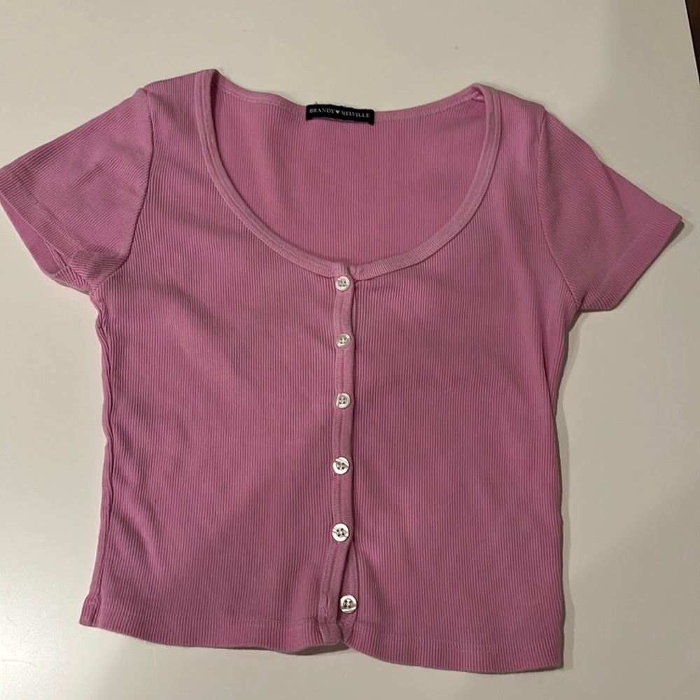 Pink Brandy Melville top